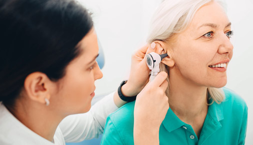 Bilan auditif chez un médecin ORL